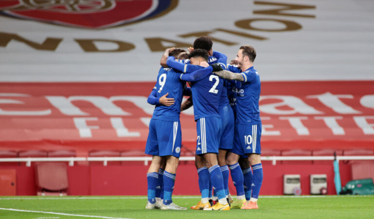 Premier League match report: Vardy scores again against Arsenal