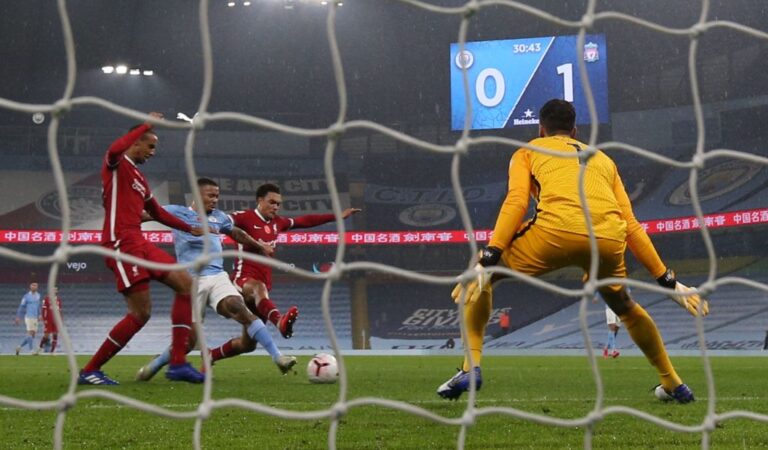 Premier League match report: Man City 1-1 Liverpool