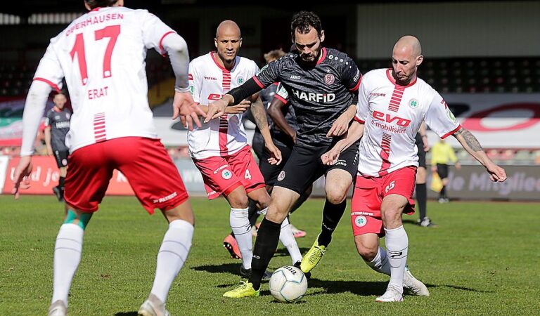 German Regionalliga West match report: Oberhausen 1-1 RW Essen