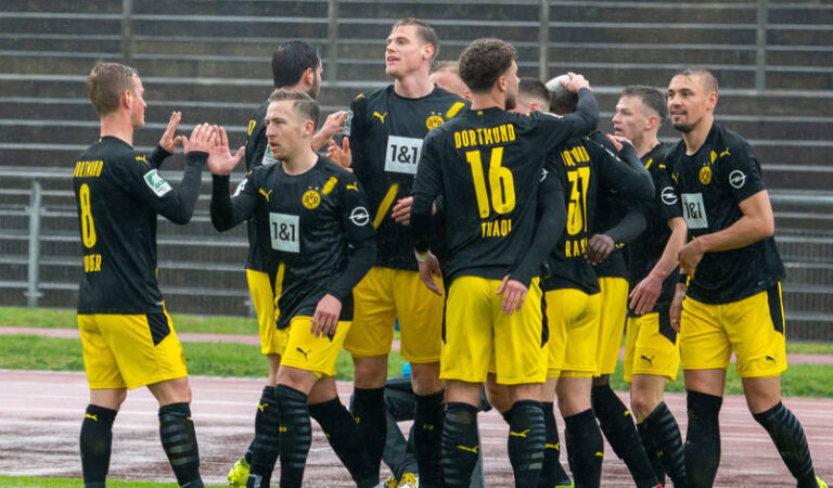 German Regionalliga West match report: Borussia Mönchengladbach II 1-4 Borussia Dortmund II