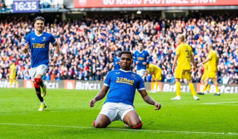 Scottish Premiership round-up: Rangers come from behind to end ten-man Hibs’ unbeaten start; Celtic win late on at Aberdeen, St Johnstone win Tayside derby